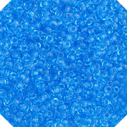 Czech Seed Bead Approx 22g Vial 10/0 - Blue Shades