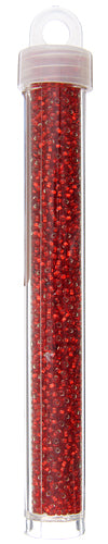 Czech Seed Bead Approx 22g Vial 10/0 - Red Shades
