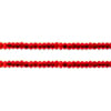 Czech Seed Bead Approx 22g Vial 10/0 - Red Shades
