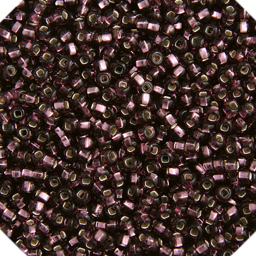 Czech Seed Bead Approx 22g Vial 10/0 - Purple Shades