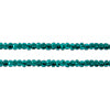Czech Seed Bead Approx 22g Vial 10/0 - Green Shades