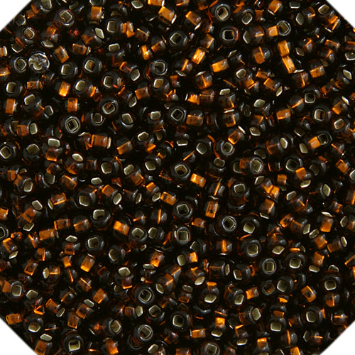 Czech Seed Bead Approx 22g Vial 10/0 - Brown Shades