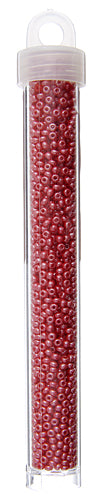 Czech Seed Bead Approx 22g Vial 10/0 - Red Shades