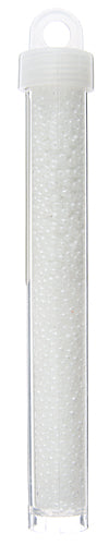 Czech Seed Bead Approx 22g Vial 10/0 - White/Black Shades