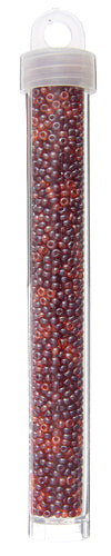 Czech Seed Bead Approx 22g Vial 10/0 - Red Shades