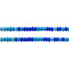 Czech Seed Bead Approx 22g Vial 10/0 - Blue Shades