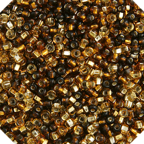 Czech Seed Bead Approx 22g Vial 10/0 - Brown Shades