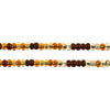 Czech Seed Bead Approx 22g Vial 10/0 - Brown Shades
