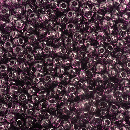 Czech Seed Bead Approx 22g Vial 10/0 - Purple Shades