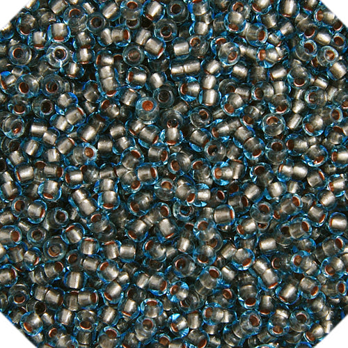 Czech Seed Bead Approx 22g Vial 10/0 - Blue Shades