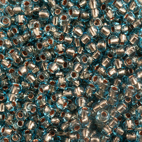 Czech Seed Bead Approx 22g Vial 10/0 - Blue Shades