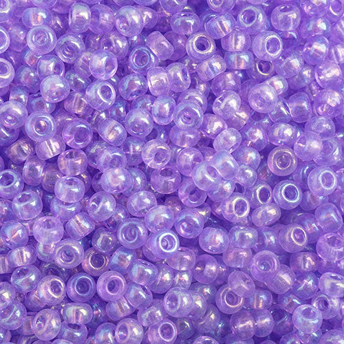 Czech Seed Bead Approx 22g Vial 10/0 - Purple Shades