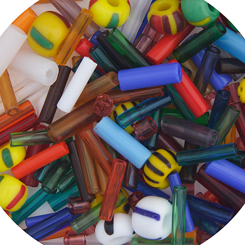 Czech Seed Bead Approx 22g Vial 10/0 - Multi Shades