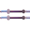 Czech Seed Bead Approx 22g Vial 10/0 - Purple Shades