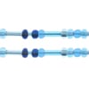 Czech Seed Bead Approx 22g Vial 10/0 - Blue Shades