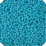 Czech Seed Bead Approx 22g Vial 10/0 - Blue Shades