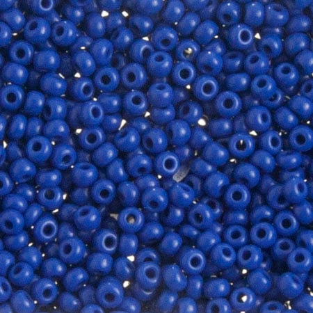 Czech Seed Bead Approx 22g Vial 10/0 - Blue Shades