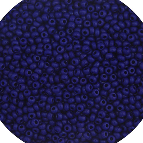 Czech Seed Bead Approx 22g Vial 10/0 - Blue Shades