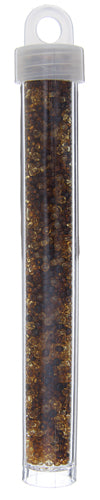 Czech Seed Bead Approx 22g Vial 10/0 - Brown Shades