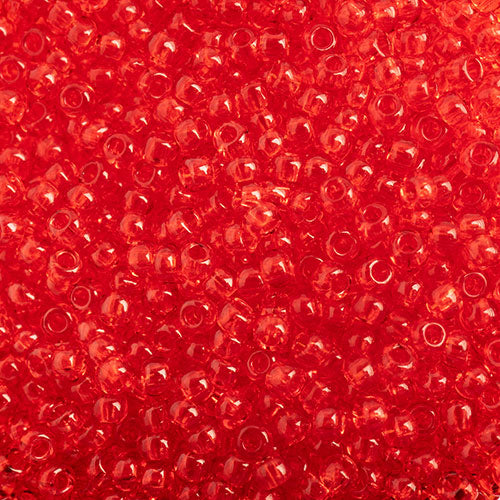 Czech Seed Bead Approx 22g Vial 10/0 - Red Shades