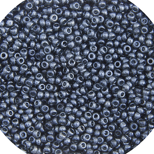 Czech Seed Bead Approx 22g Vial 10/0 - White/Black Shades