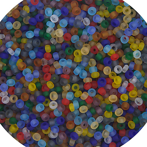 Czech Seed Bead Approx 22g Vial 10/0 - Multi Shades