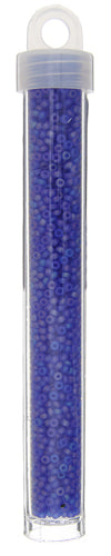 Czech Seed Bead Approx 22g Vial 10/0 - Blue Shades