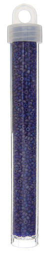 Czech Seed Bead Approx 22g Vial 10/0 - Blue Shades