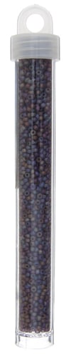 Czech Seed Bead Approx 22g Vial 10/0 - Purple Shades