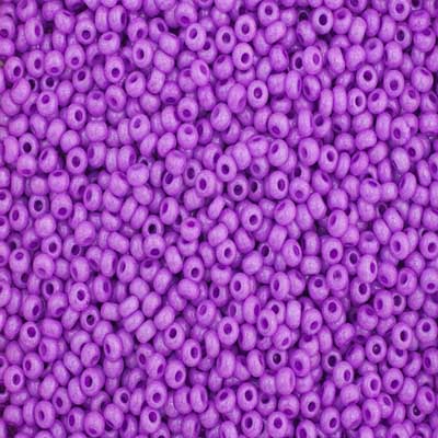 Czech Seed Bead Approx 22g Vial 10/0 - Purple Shades