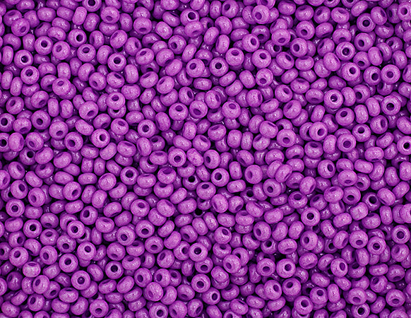 Czech Seed Bead Approx 22g Vial 10/0 - Purple Shades