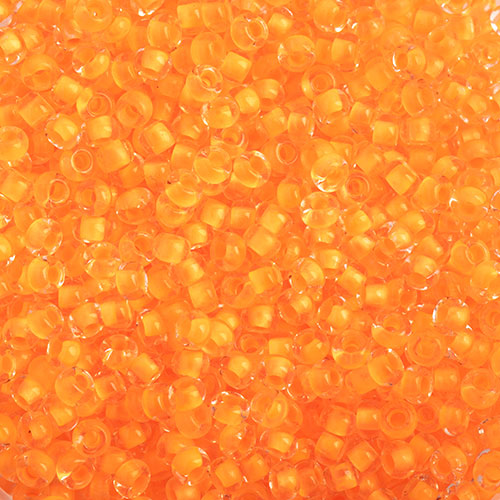 Czech Seed Bead Approx 22g Vial 10/0 - Yellow/Orange Shades