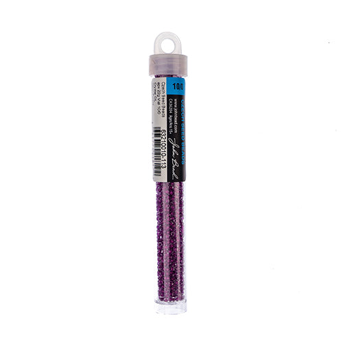 Czech Seed Bead Approx 22g Vial 10/0 - Purple Shades