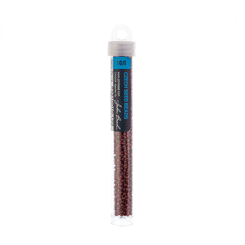Czech Seed Bead Approx 22g Vial 10/0 - Brown Shades