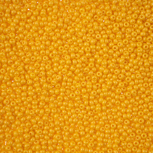 Czech Seed Bead Approx 22g Vial 10/0 - Yellow/Orange Shades