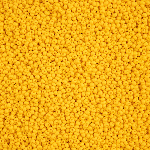 Czech Seed Bead Approx 22g Vial 10/0 - Yellow/Orange Shades