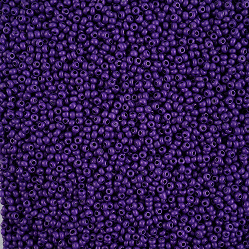 Czech Seed Bead Approx 22g Vial 10/0 - Purple Shades