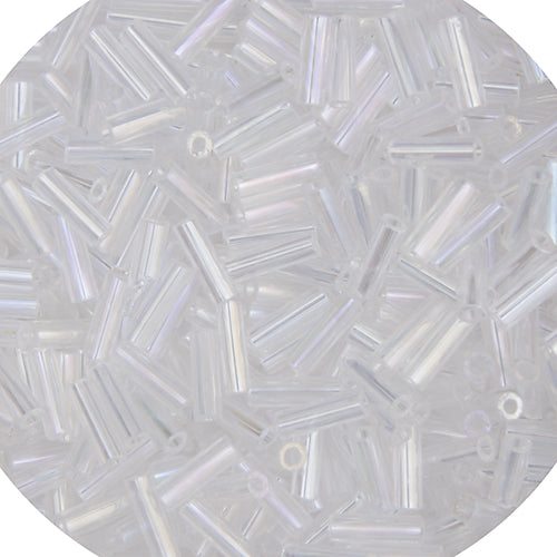 Czech Seedbead Approx 22g Vial # 3 Bugle Beads