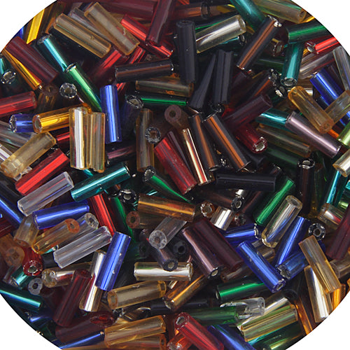 Czech Seedbead Approx 22g Vial # 3 Bugle Beads