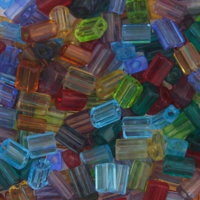 Czech Seedbead Approx 22g Vial 5x3.5mm Tiny Flats