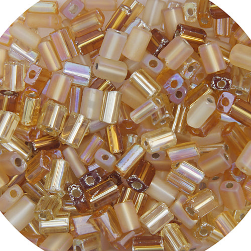 Czech Seedbead Approx 22g Vial 5x3.5mm Tiny Flats