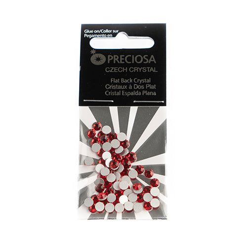 Preciosa Czech Crystal Viva 12 Flat Back SS16