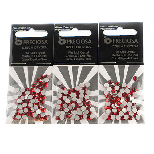 Preciosa Czech Crystal Viva 12 Flat Back SS16
