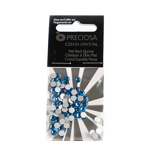 Preciosa Czech Crystal Viva 12 Flat Back SS16