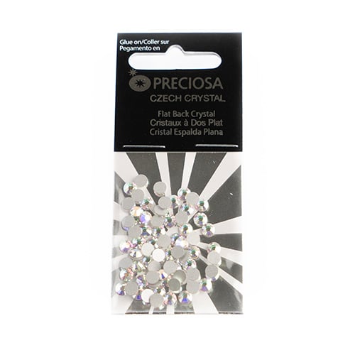 Preciosa Czech Crystal Viva 12 Flat Back SS16