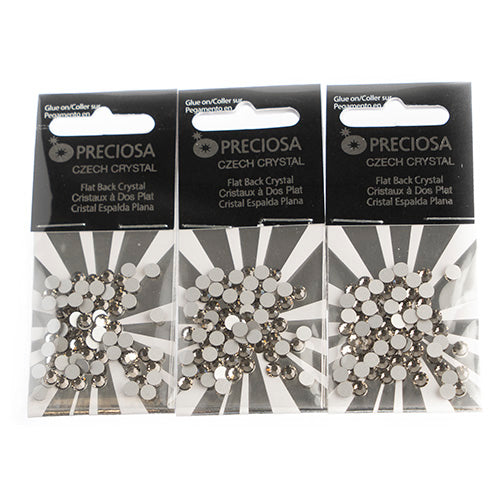 Preciosa Czech Crystal Viva 12 Flat Back SS16