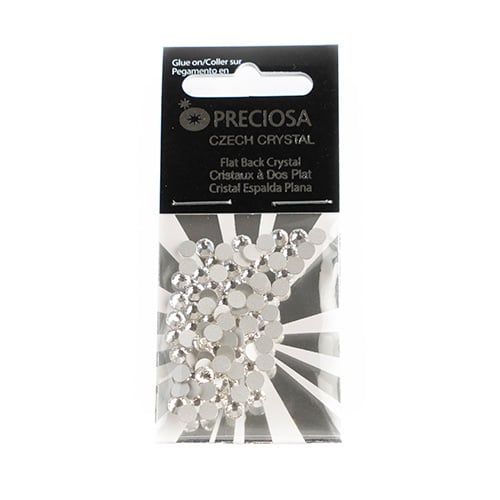 Preciosa Czech Crystal Viva 12 Flat Back SS16