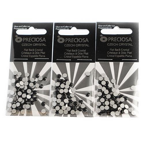 Preciosa Czech Crystal Viva 12 Flat Back SS16