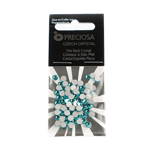 Preciosa Czech Crystal Viva 12 Flat Back SS16