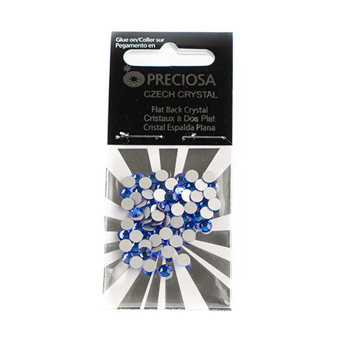 Preciosa Czech Crystal Viva 12 Flat Back SS16